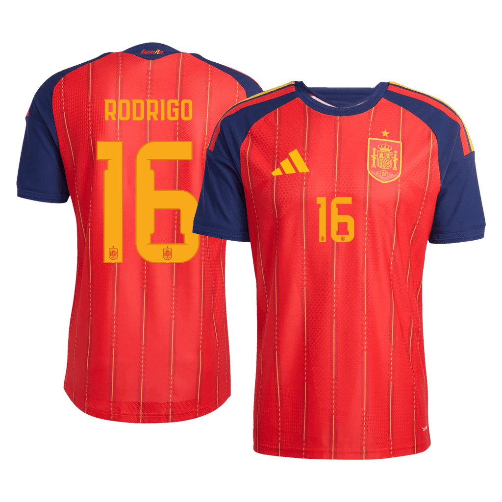 Spain Heimtrikot 2026 Spieler-Version RODRIGO #16