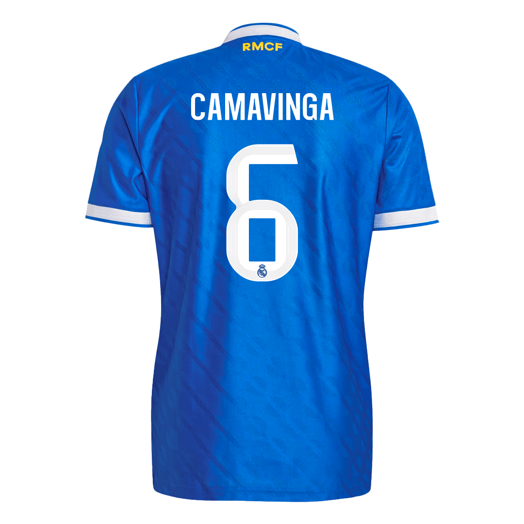 CAMAVINGA #6 Real Madrid Drittes Auswärtsspiel Spieler-Version Fußballtrikot 2025/26 - Slim Fit