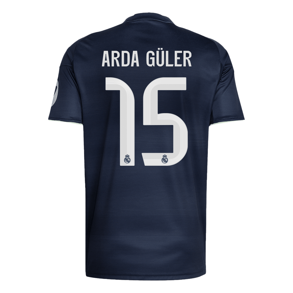 Real Madrid Auswärtstrikot 2025/26 Fan-Version ARDA GÜLER #15