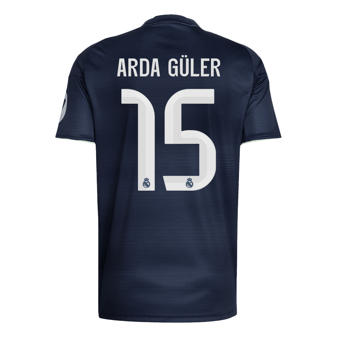 Real Madrid Auswärtstrikot 2025/26 Fan-Version ARDA GÜLER #15