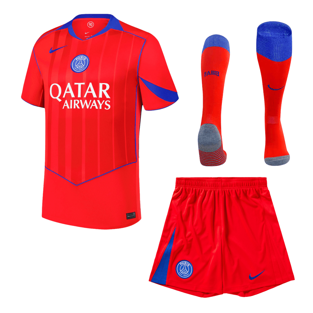 PSG Herren Ausweichtrikot Fan Version 3-teilig 2025/26
