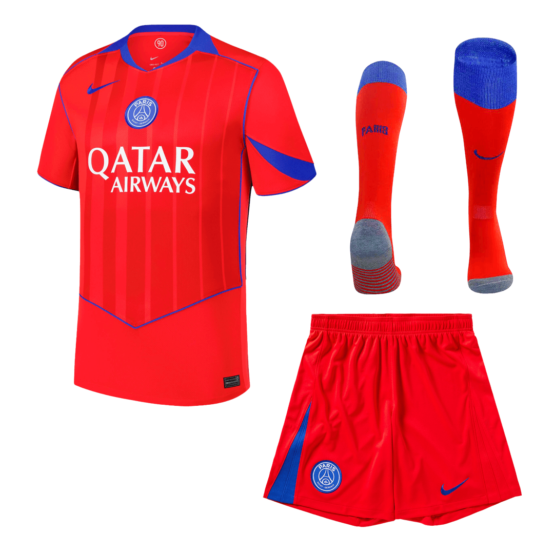 PSG Herren Ausweichtrikot Fan Version 3-teilig 2025/26