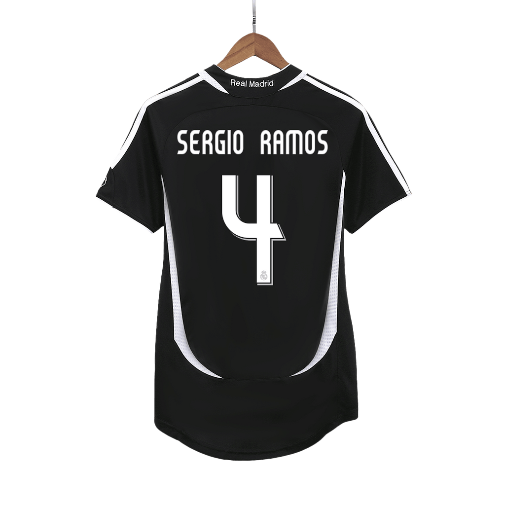 Real Madrid Retro Auswärtstrikot 2006/07 SERGIO RAMOS #4