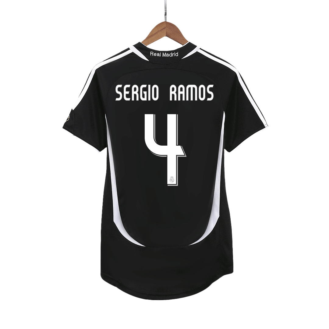 Real Madrid Retro Auswärtstrikot 2006/07 SERGIO RAMOS #4