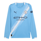 Manchester City Heimtrikot Langarm 2025/26 Fan-Version