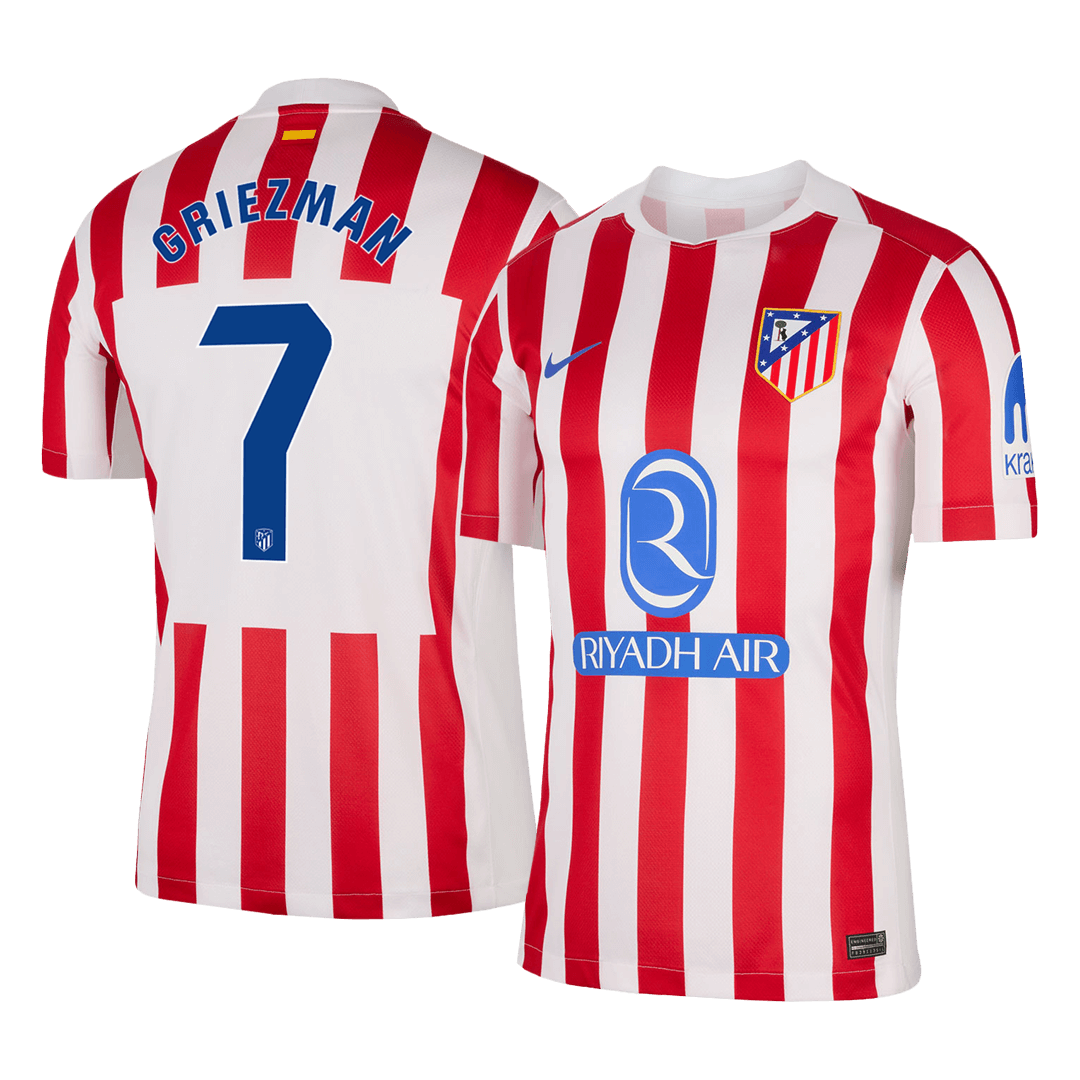 Atletico Madrid Heimtrikot 2025/26 Fan-Version GRIEZMANN #7