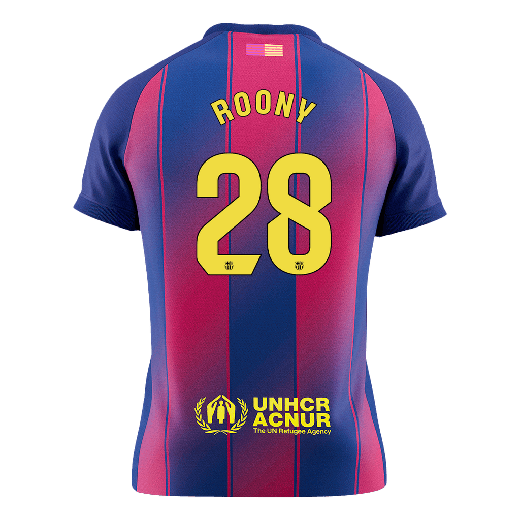 Barcelona Heimtrikot 2025/26 Fan-Version ROONY #28
