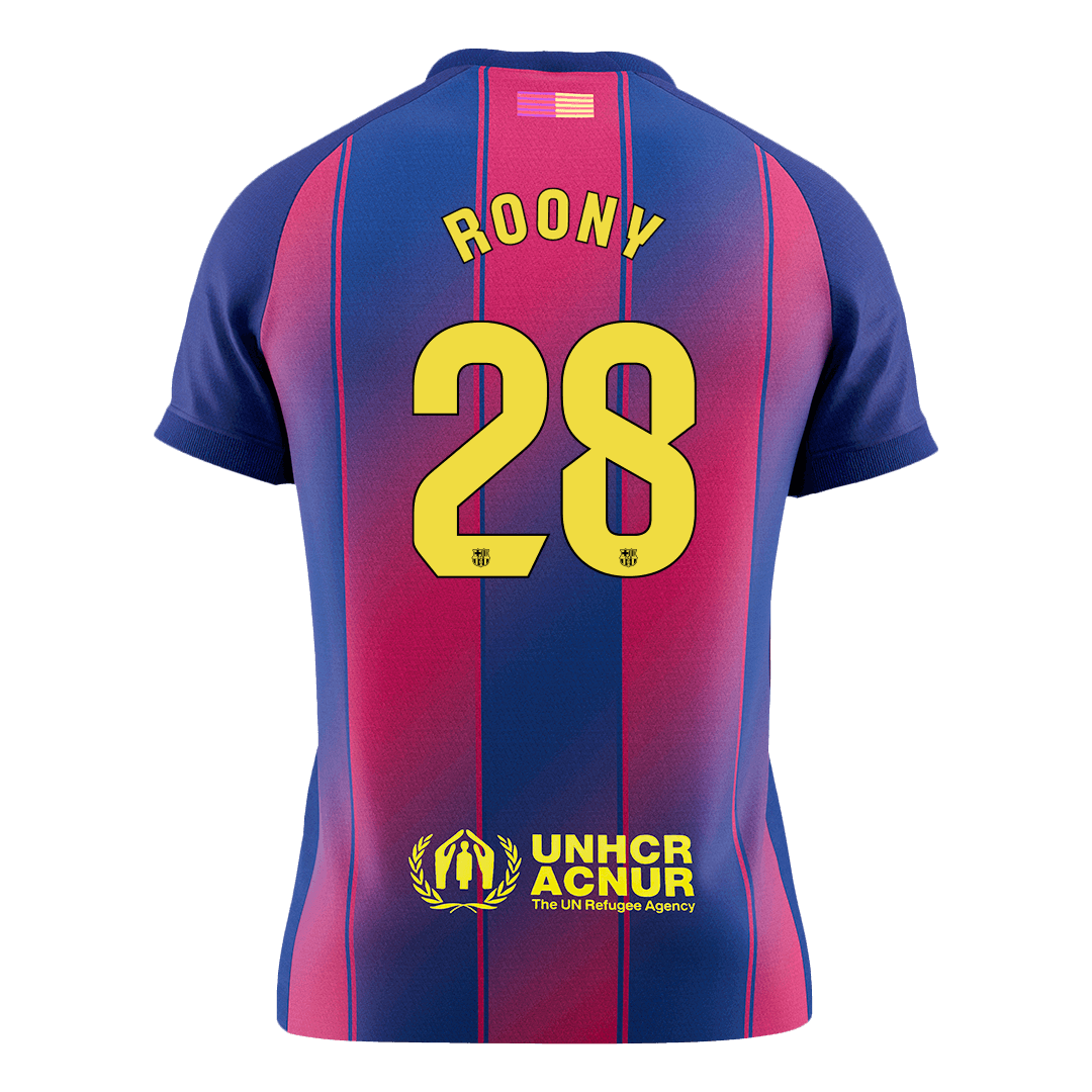 Barcelona Heimtrikot 2025/26 Fan-Version ROONY #28
