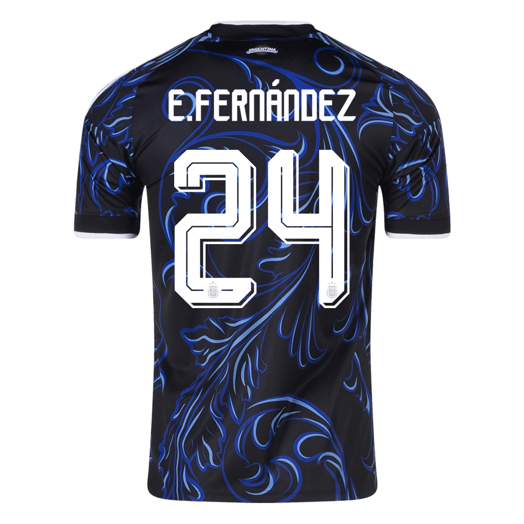 Argentinien Auswärtstrikot 2026 Fan-Version E. FERNÁNDEZ #24