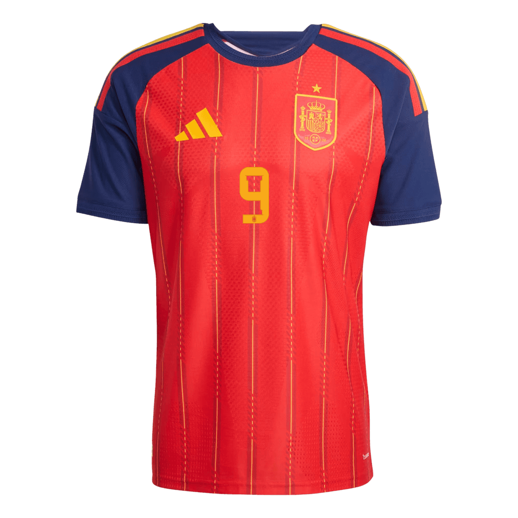 Spain Heimtrikot 2026 Spieler-Version GAVI	 #9