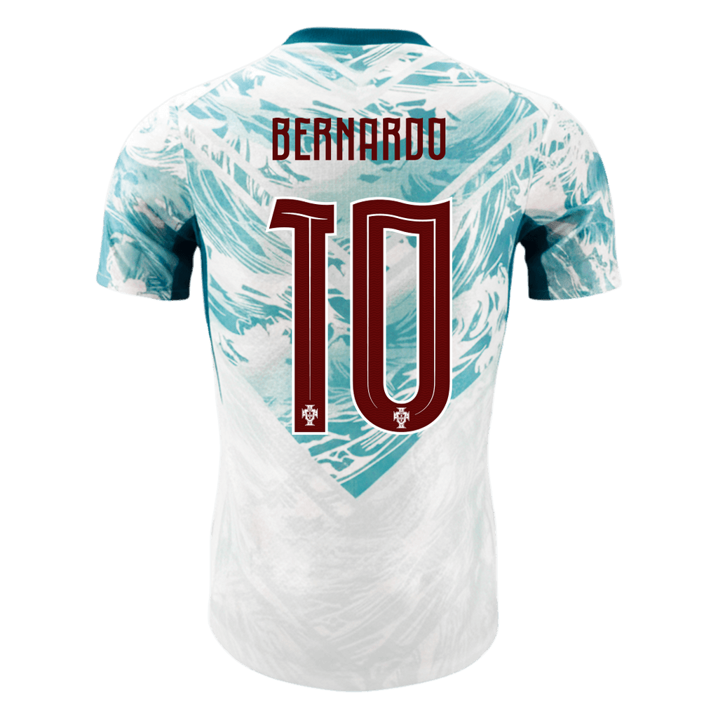 Portugal Auswärtstrikot 2026 Spieler-Version BERNARDO #10