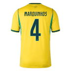 Brazil Heimtrikot 2026 Fan-Version MARQUINHOS #4