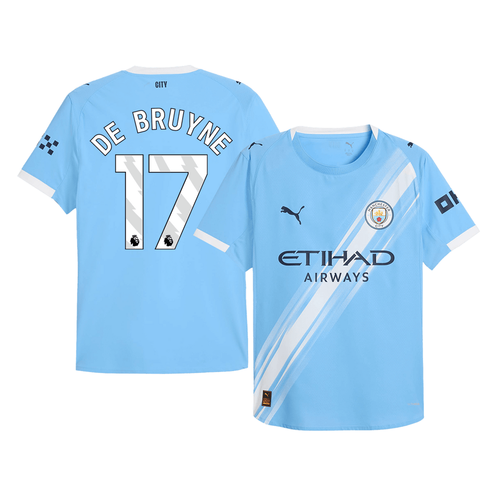 Manchester City Heimtrikot 2025/26 Spieler-Version DE BRUYNE #17