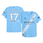 Manchester City Heimtrikot 2025/26 Spieler-Version DE BRUYNE #17