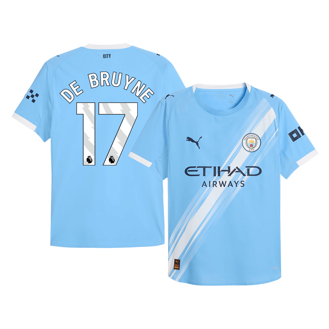 Manchester City Heimtrikot 2025/26 Spieler-Version DE BRUYNE #17