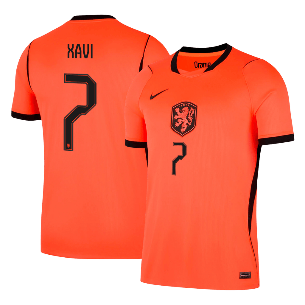 Netherlands Heimtrikot 2026 Fan-Version XAVI #7