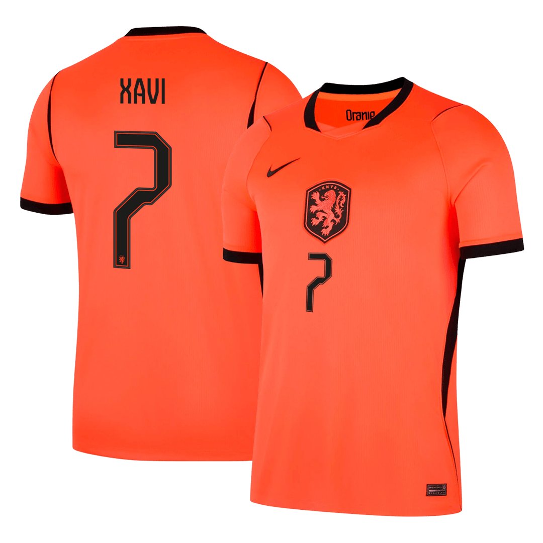 Netherlands Heimtrikot 2026 Fan-Version XAVI #7