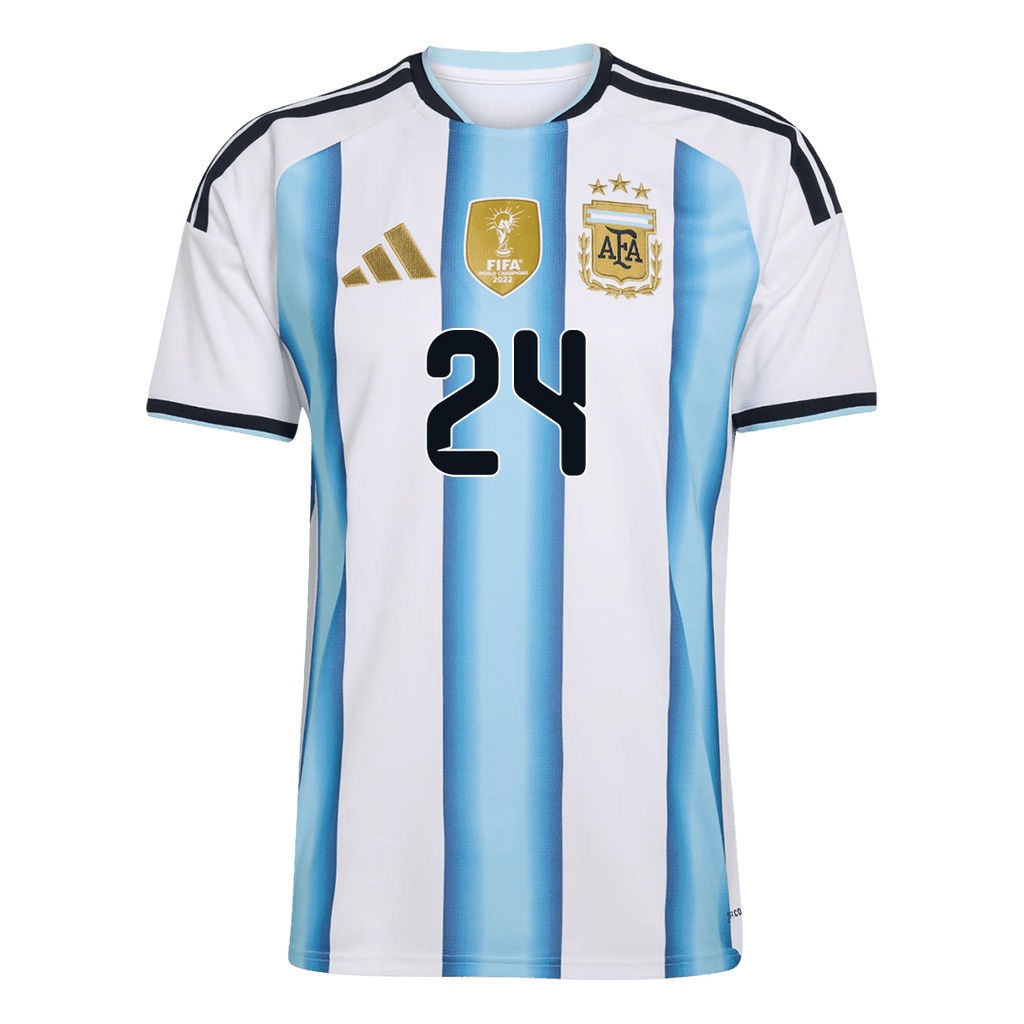 Argentinien Heimtrikot 2026 Fan-Version E. FERNÁNDEZ #24
