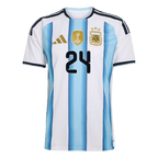 Argentinien Heimtrikot 2026 Fan-Version E. FERNÁNDEZ #24