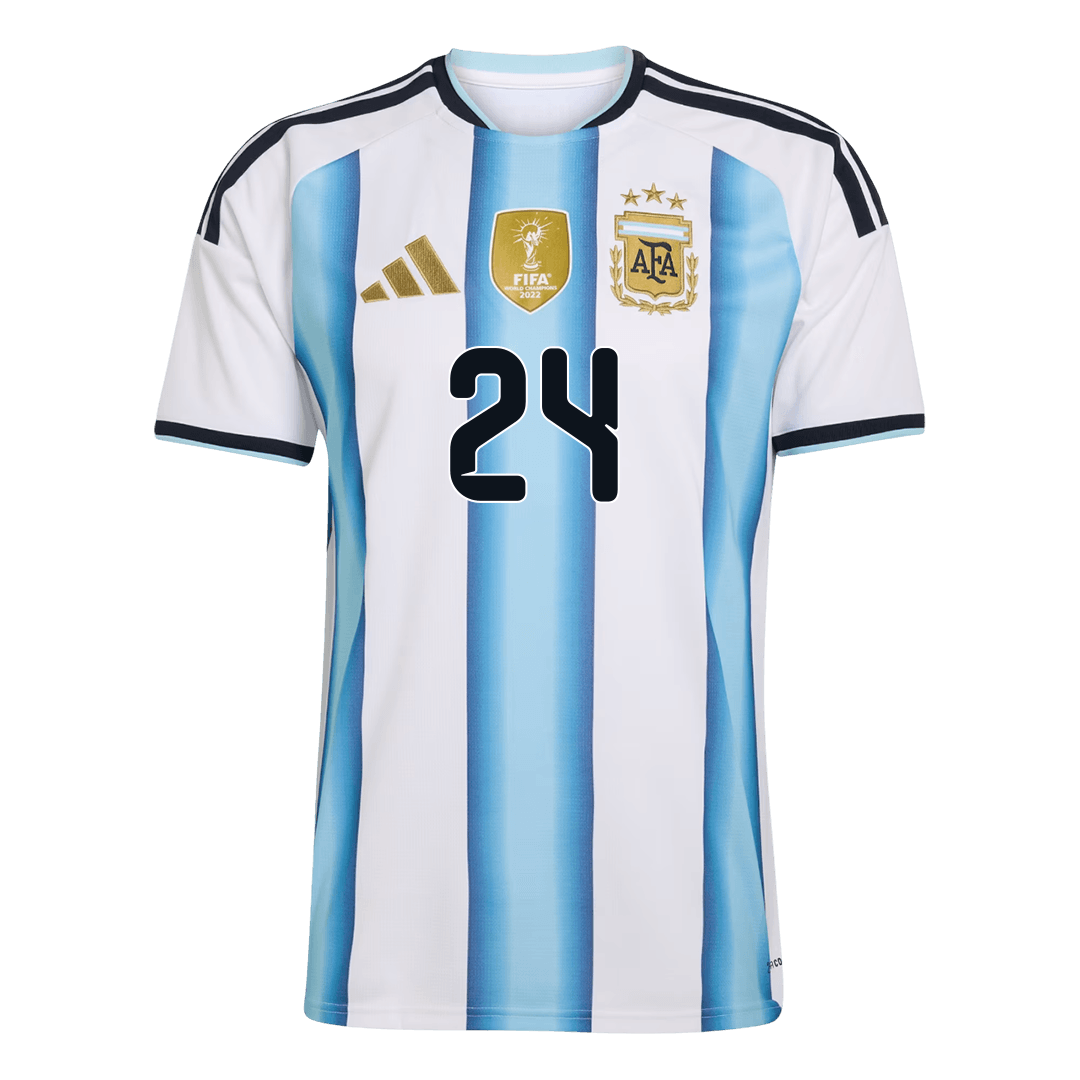 Argentinien Heimtrikot 2026 Fan-Version E. FERNÁNDEZ #24