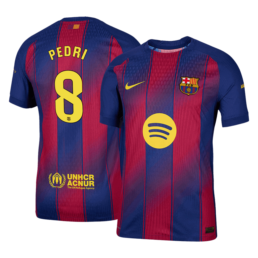 Barcelona Heimtrikot 2025/26 Spieler-Version PEDRI #8