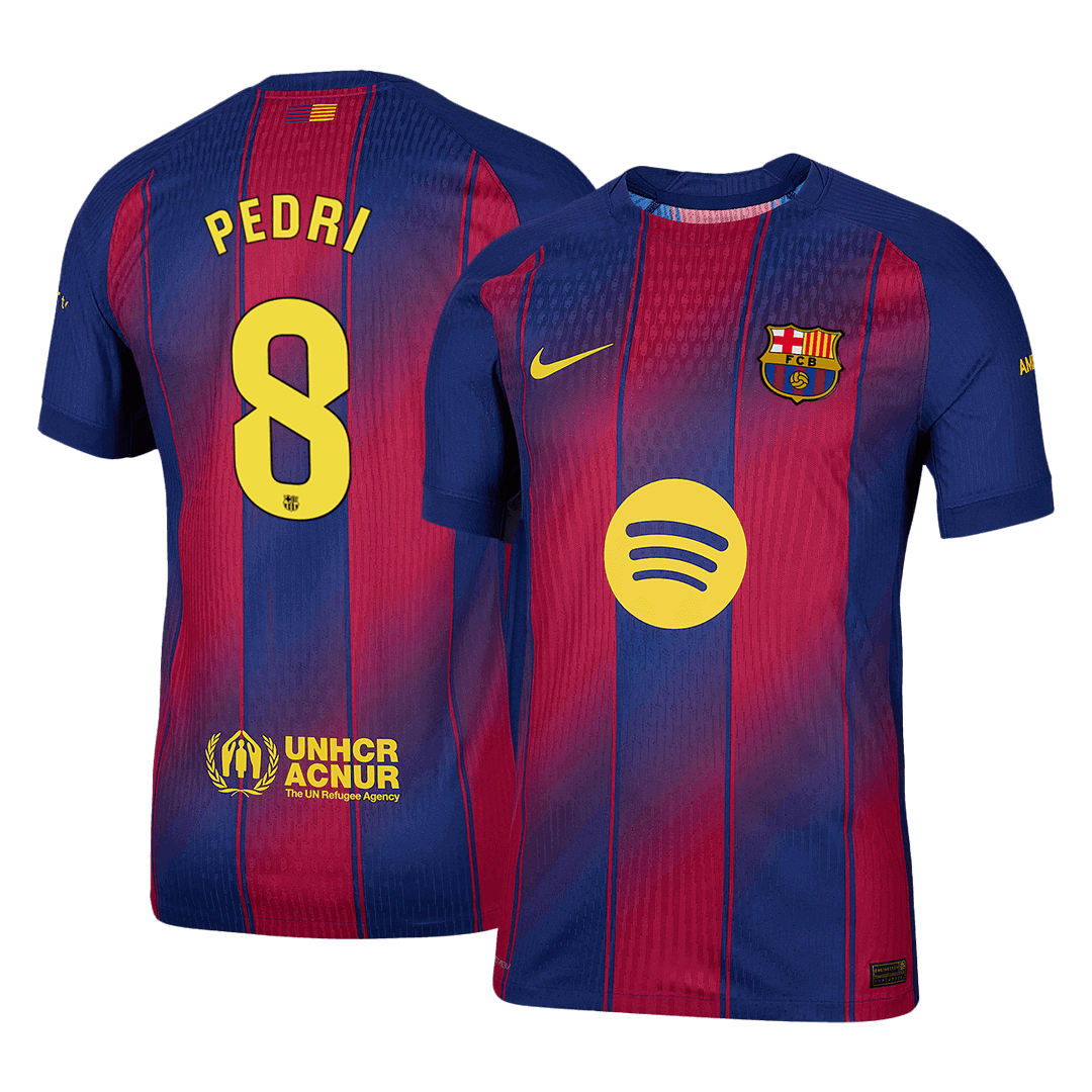 Barcelona Heimtrikot 2025/26 Spieler-Version PEDRI #8