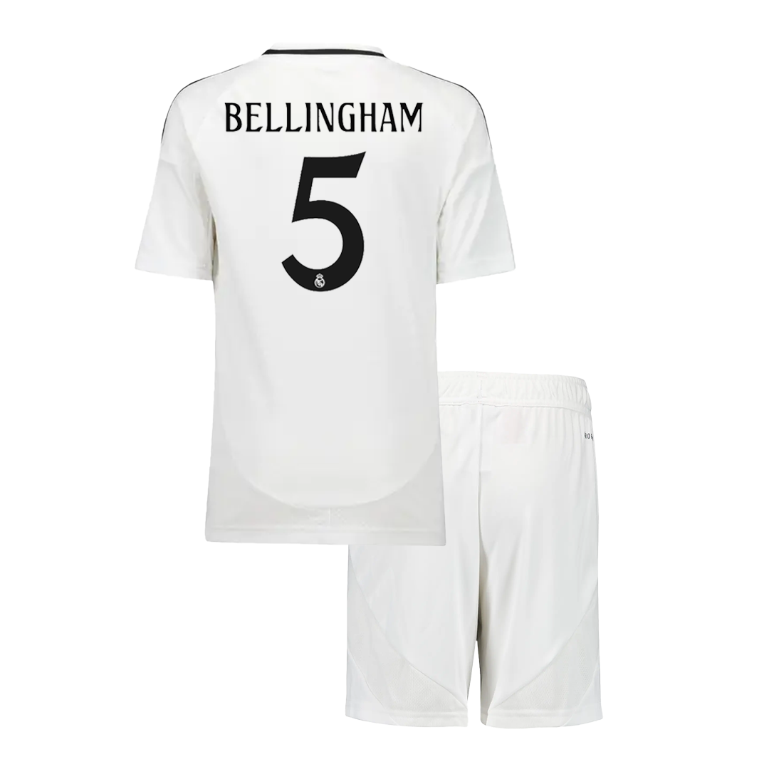 Real Madrid Kinder Heimtrikot 2-teilig Set 2024/25BELLINGHAM #5