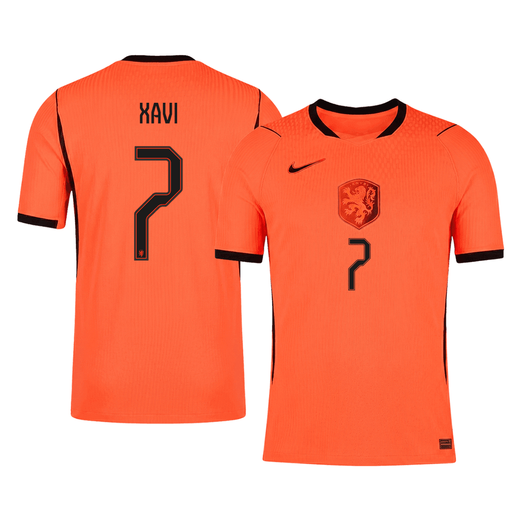 Netherlands Heimtrikot 2026 Spieler-Version XAVI #7