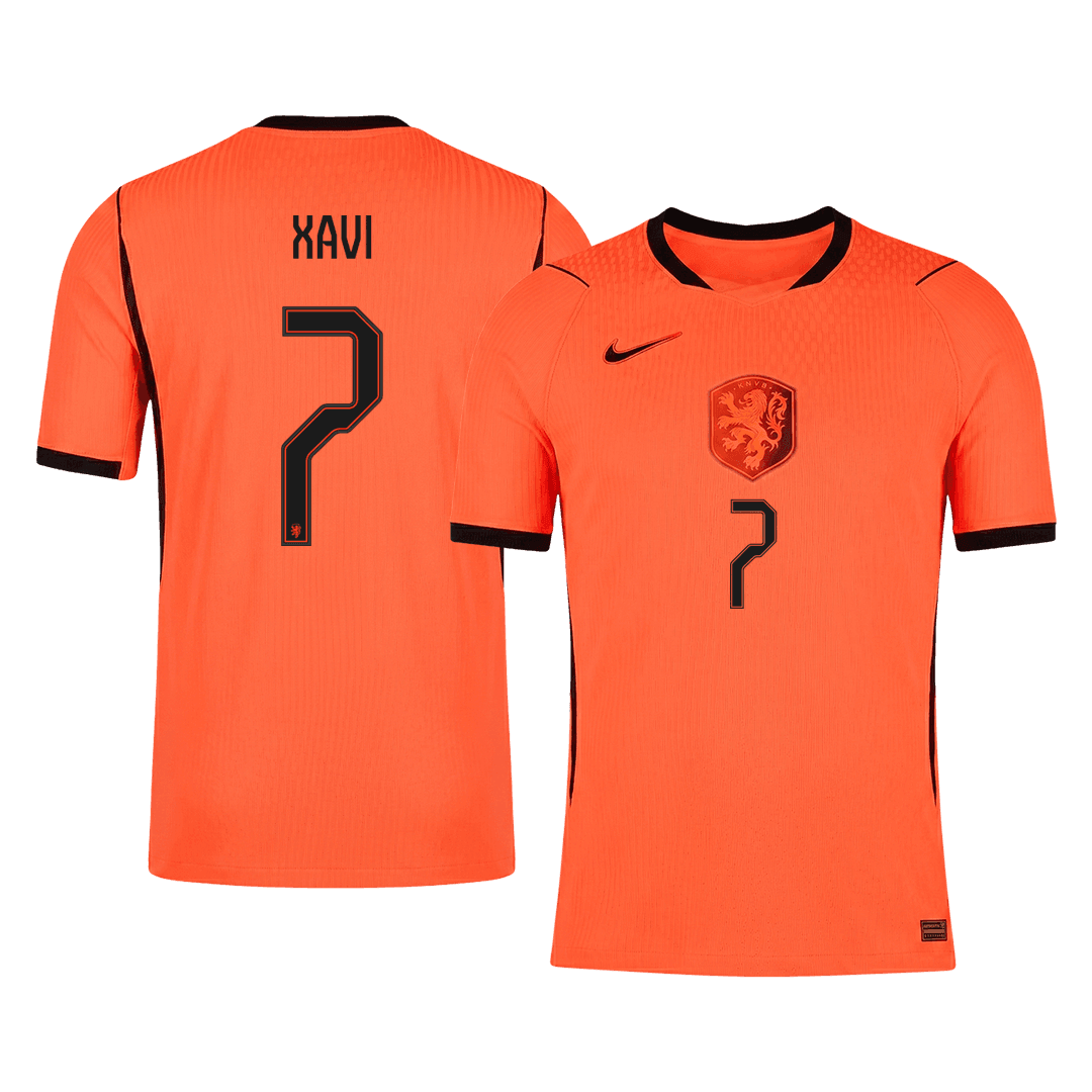 Netherlands Heimtrikot 2026 Spieler-Version XAVI #7