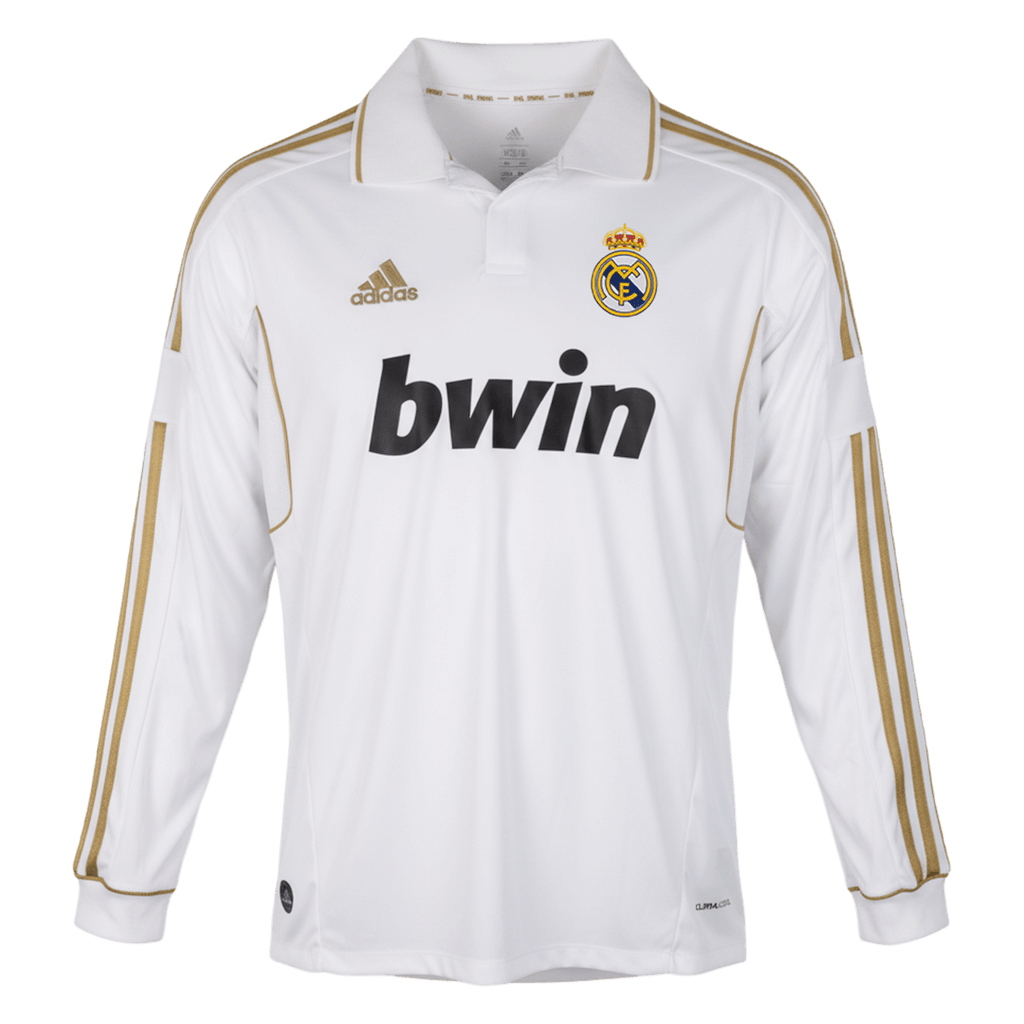 Real Madrid Retro Heimtrikot Langarm 2011/12