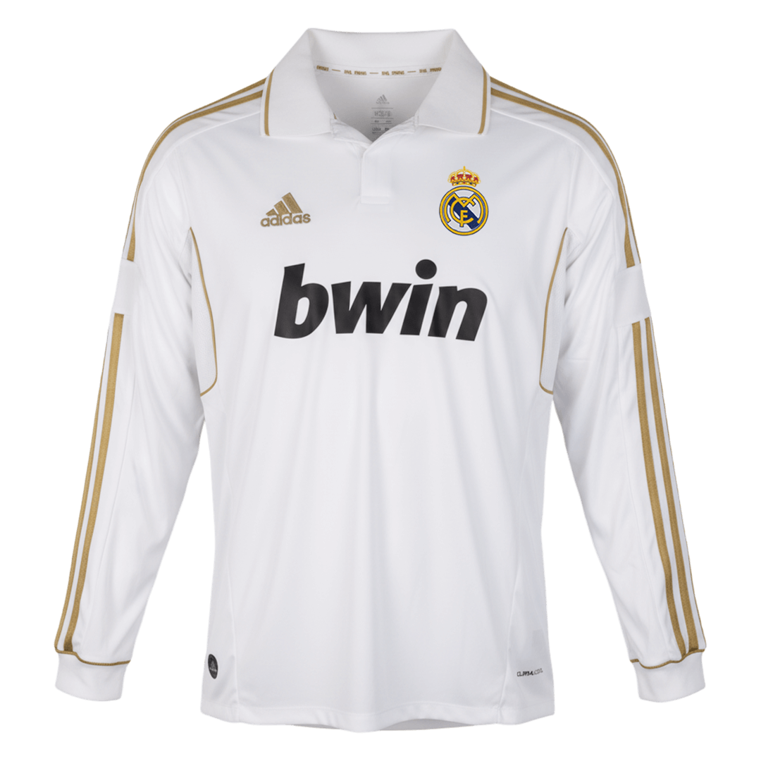 Real Madrid Retro Heimtrikot Langarm 2011/12