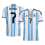 Argentinien Heimtrikot 2026 Fan-Version DE PAUL #7