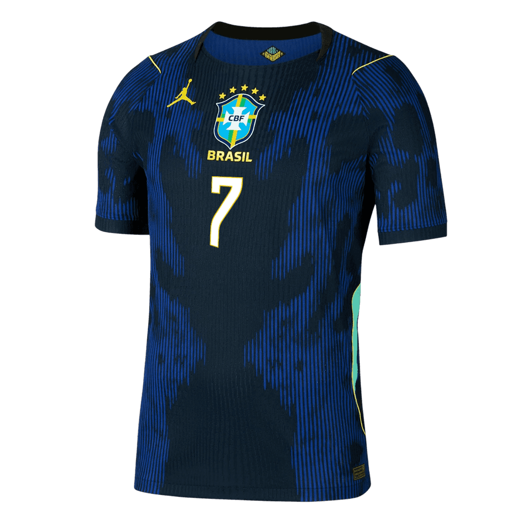 Brazil Auswärtstrikot 2026 Spieler-Version VINI JR. #7