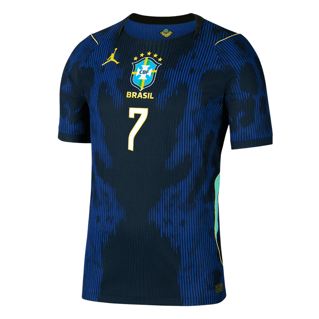 Brazil Auswärtstrikot 2026 Spieler-Version VINI JR. #7