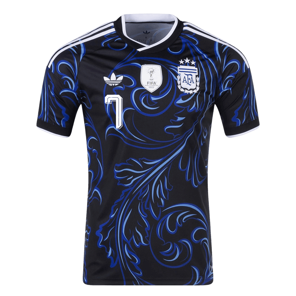 Argentinien Auswärtstrikot 2026 Fan-Version DE PAUL #7