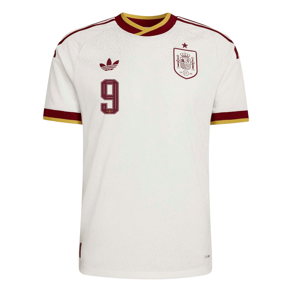Spain Auswärtstrikot 2026 Spieler-Version GAVI #9