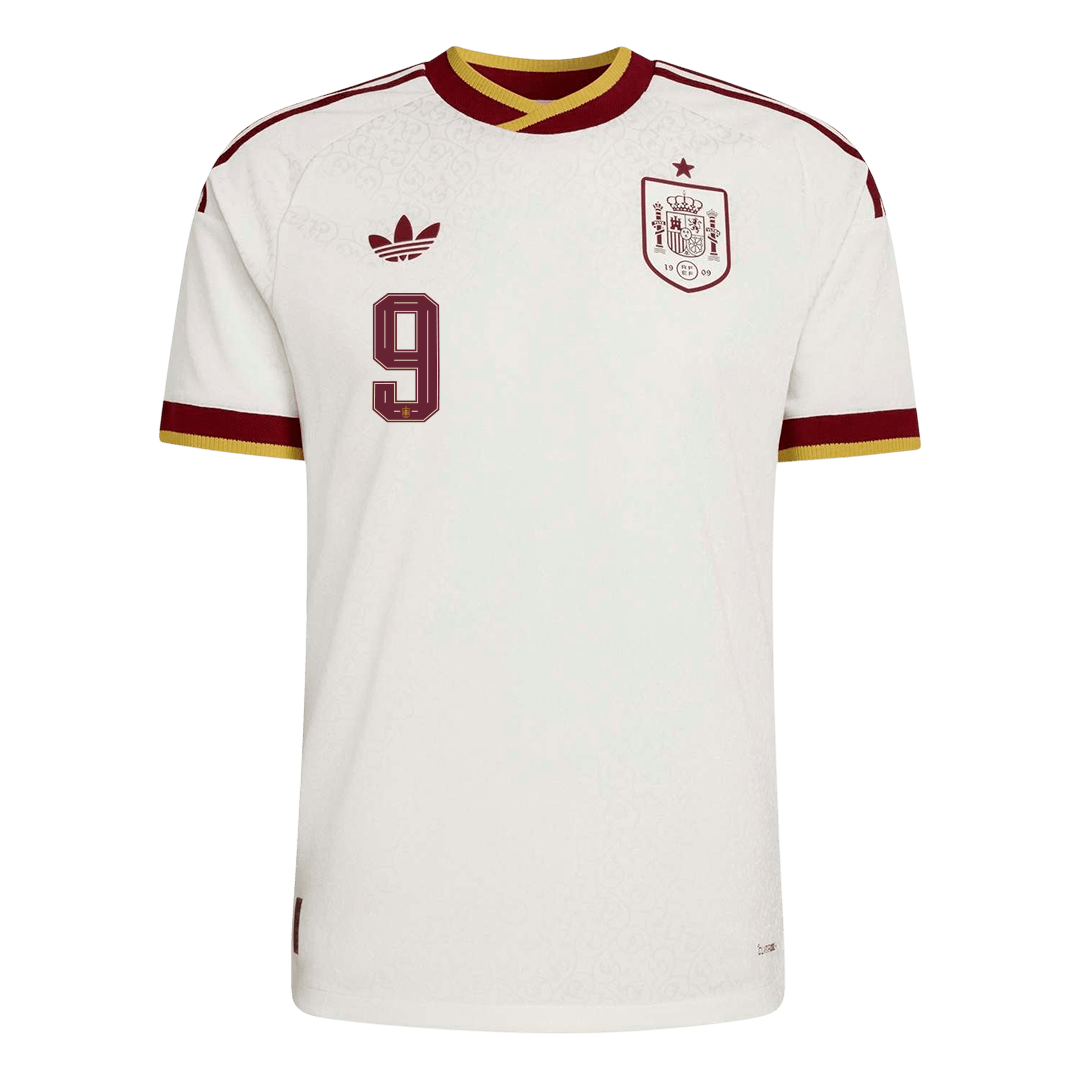 Spain Auswärtstrikot 2026 Spieler-Version GAVI #9