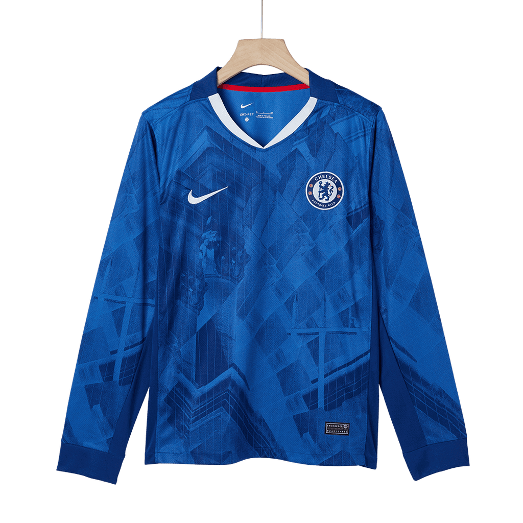Chelsea Heimtrikot Langarm 2025/26 Fan-Version