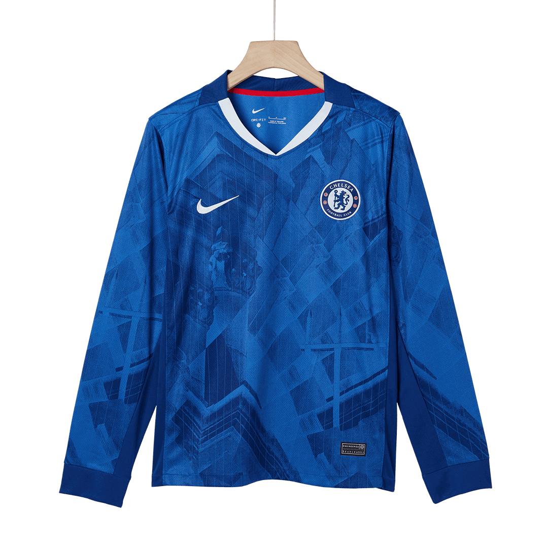 Chelsea Heimtrikot Langarm 2025/26 Fan-Version