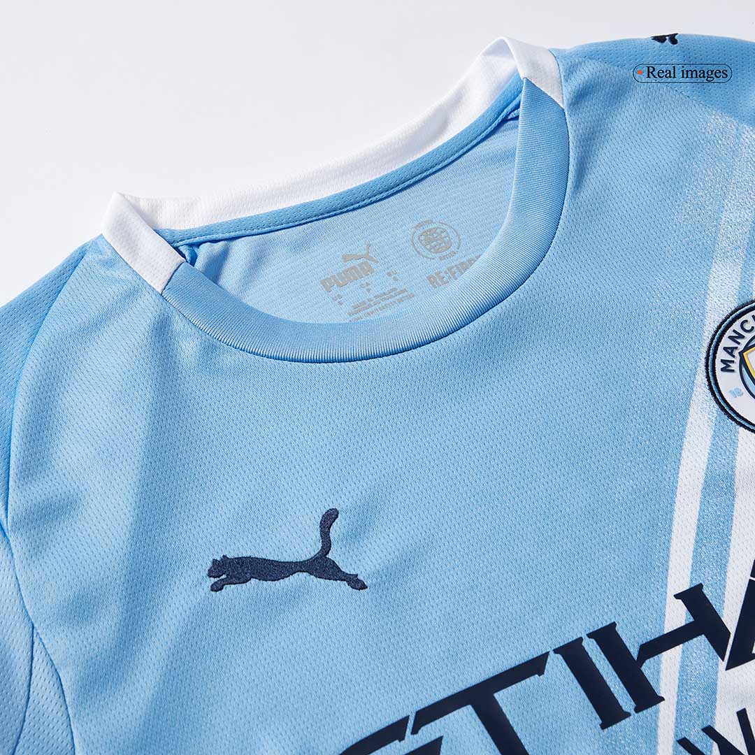 Manchester City Heimtrikot Langarm 2025/26 Fan-Version