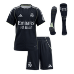 Real Madrid Kinder Auswärtstrikot 3-teilig Set 2025/26