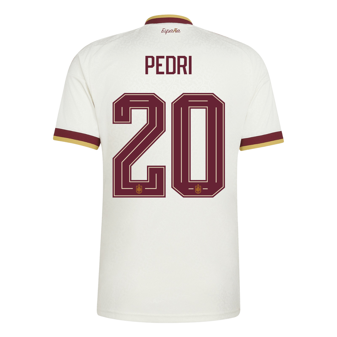 Spain Auswärtstrikot 2026 Fan-Version PEDRI #20