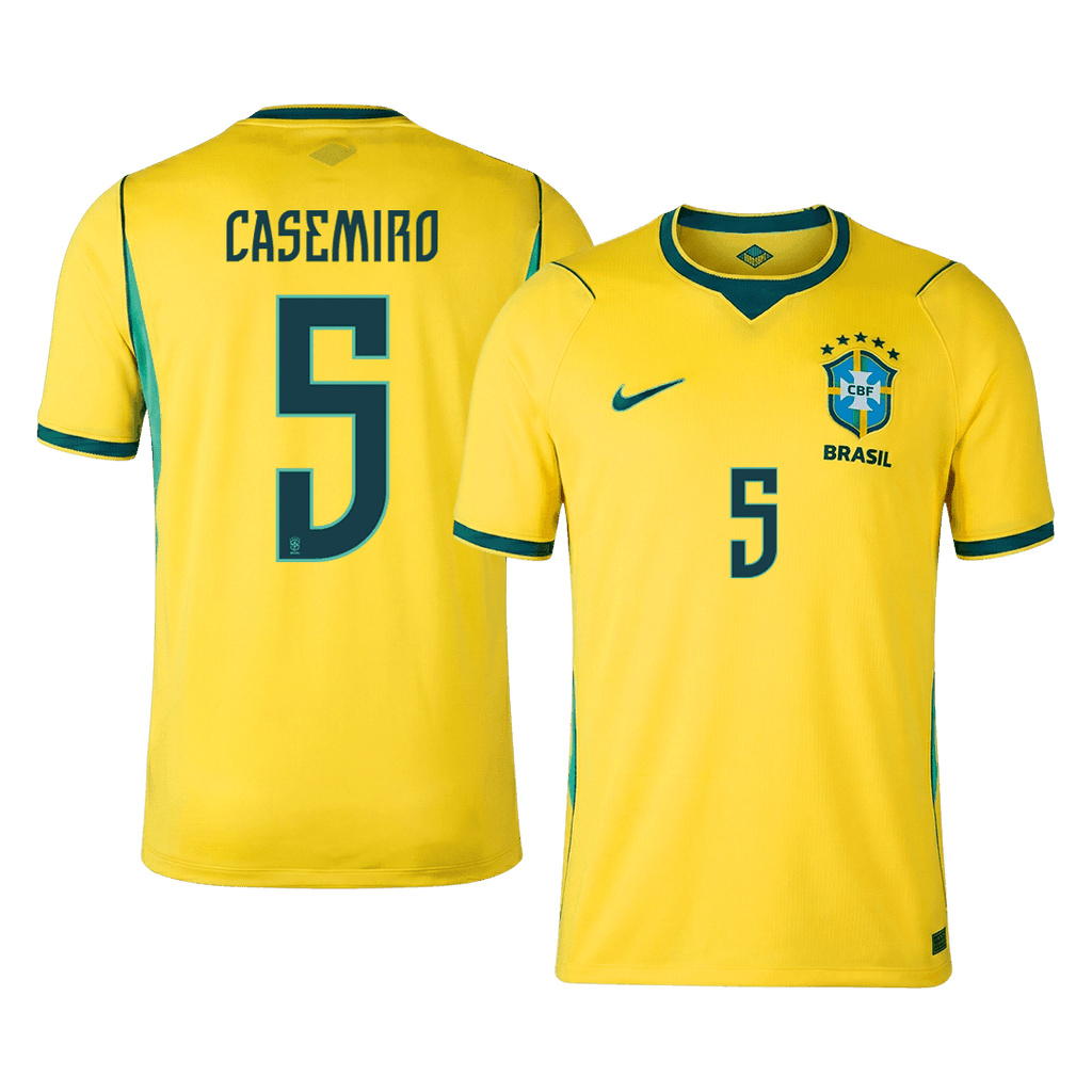 Brazil Heimtrikot 2026 Fan-Version CASEMIRO #5
