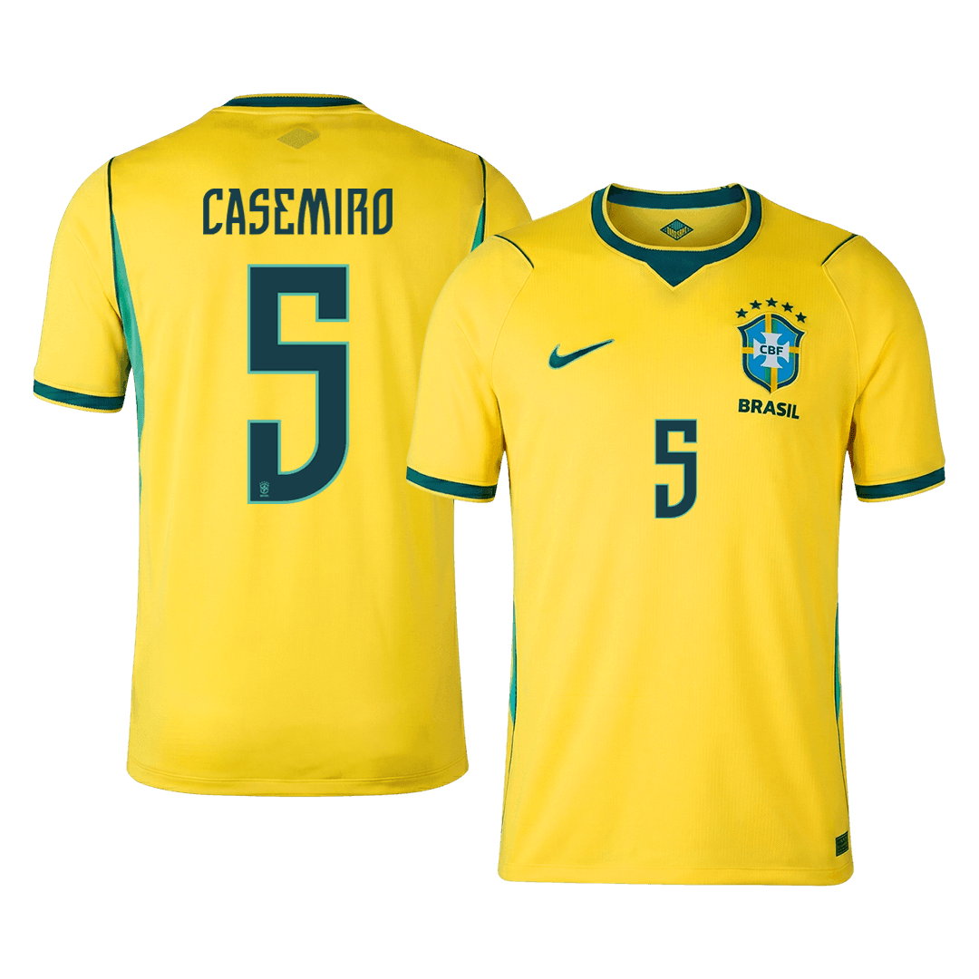 Brazil Heimtrikot 2026 Fan-Version CASEMIRO #5
