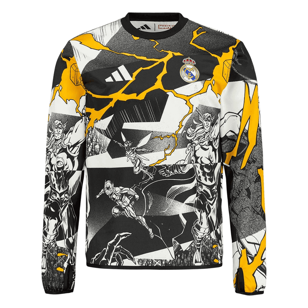 Real Madrid Langarm 2025/26 Fan-Version