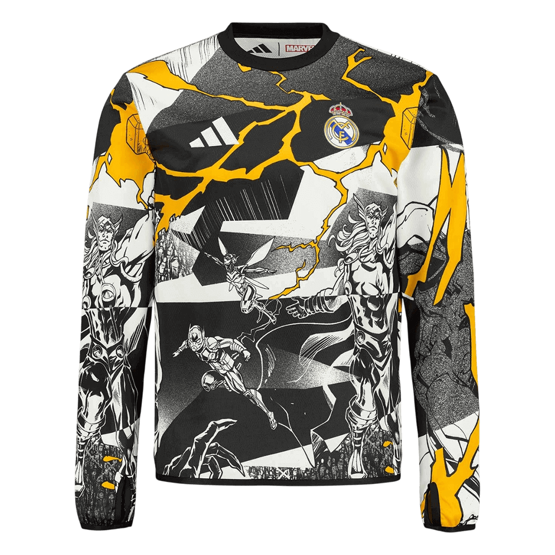 Real Madrid Langarm 2025/26 Fan-Version