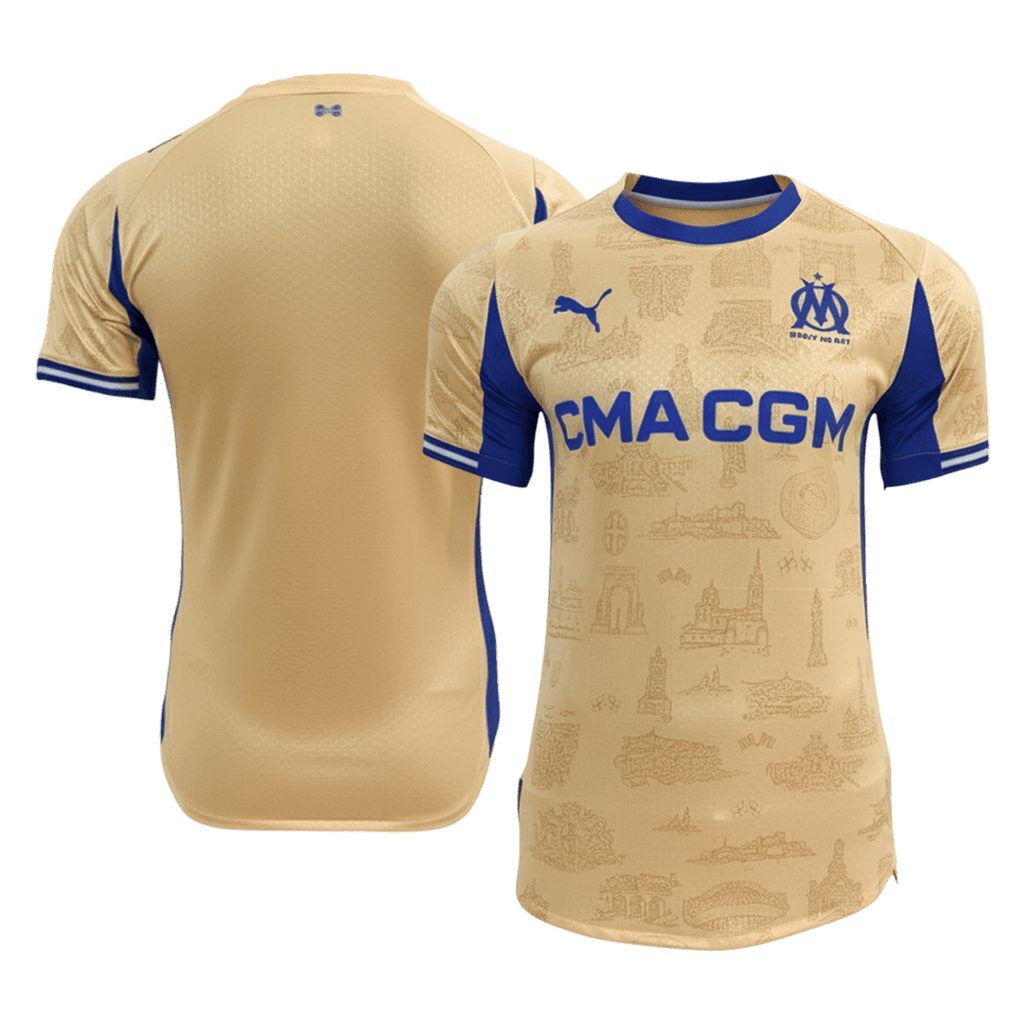Marseille Viertes Trikot 2025/26 Spieler-Version