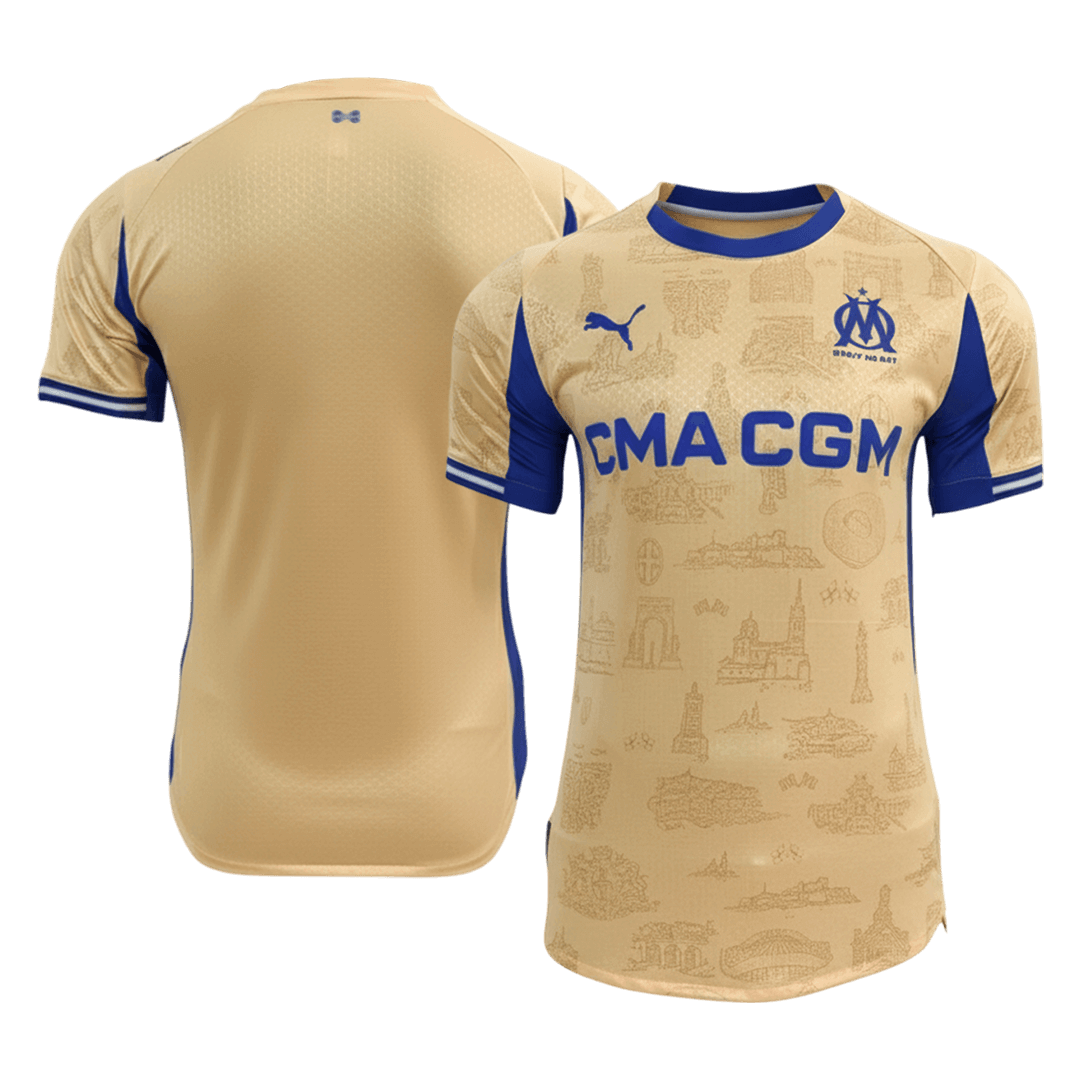 Marseille Viertes Trikot 2025/26 Spieler-Version