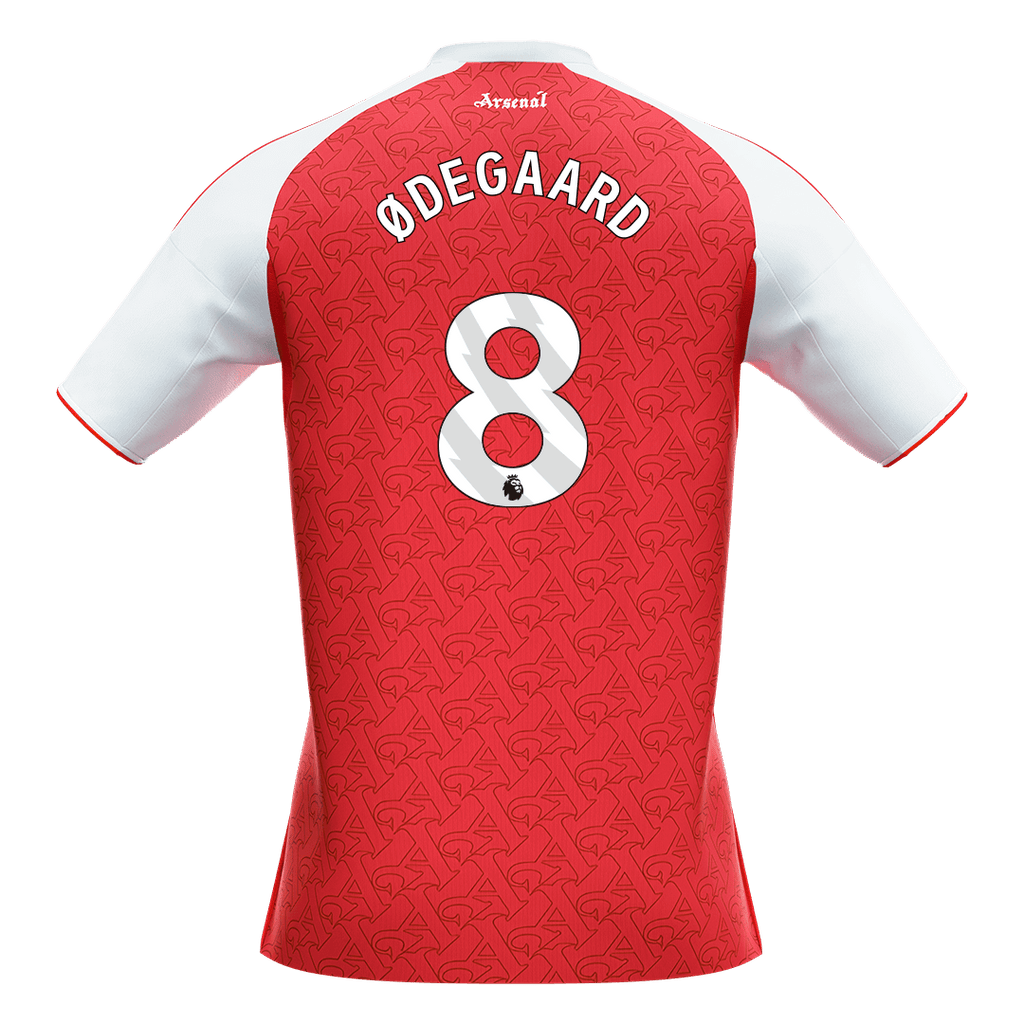 Arsenal Heimtrikot 2025/26 Fan-Version ØDEGAARD #8