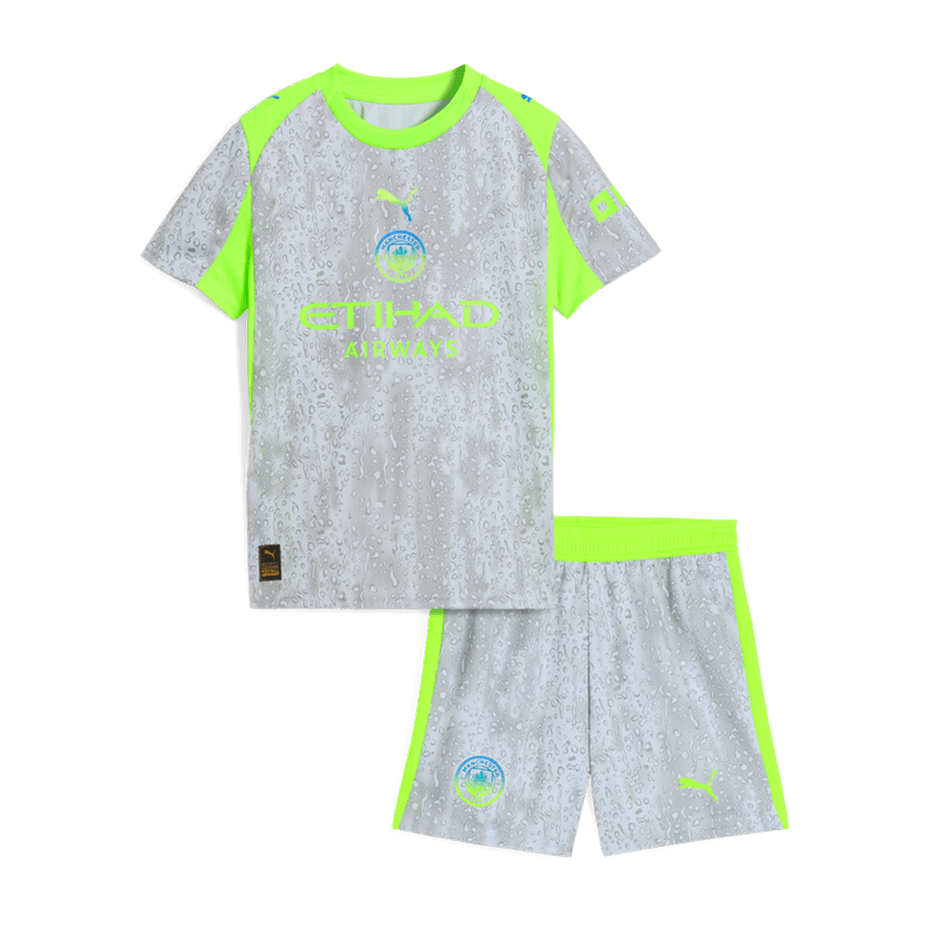 Manchester City Kinder Ausweichtrikot 2-teilig Set 2025/26